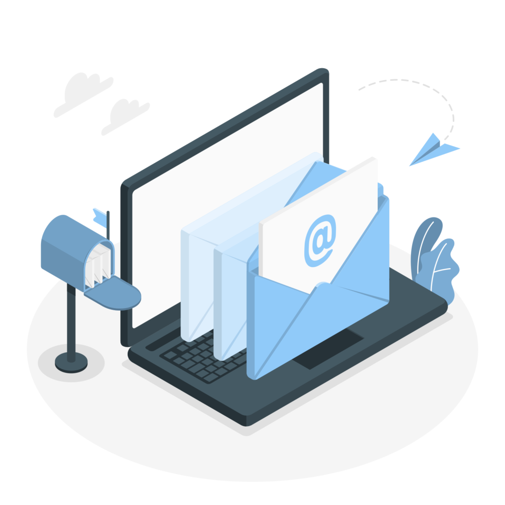 contact us Traffic counting solutions Digital Email Delivery Concept with Envelope and Laptop Imagery and Traffic counting services اتصل بنا